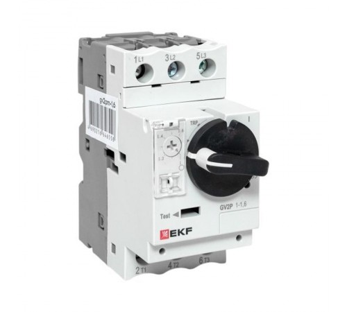 Автомат пуска двигателя GV2P 1-1,6А EKF  gv2pm-1.6  EKF