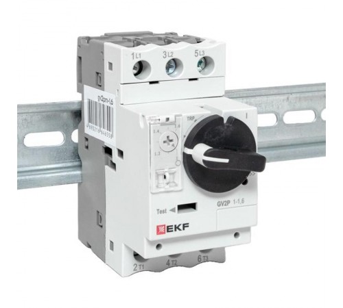Автомат пуска двигателя GV2P 1-1,6А EKF  gv2pm-1.6  EKF
