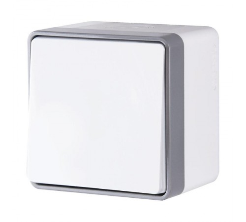Выключатель Gallant W5010201 кл. о/п IP44 белый   a051574 Werkel