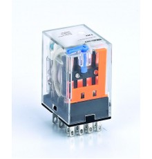 Промежуточное реле 4 конт. с LED инд. и TEST функ. 3А 127В DC ПР-102  23813DEK  DEKraft