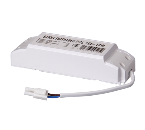 Драйвер 500мА для PPL 300 18w DC31v SW  5005259  Jazzway