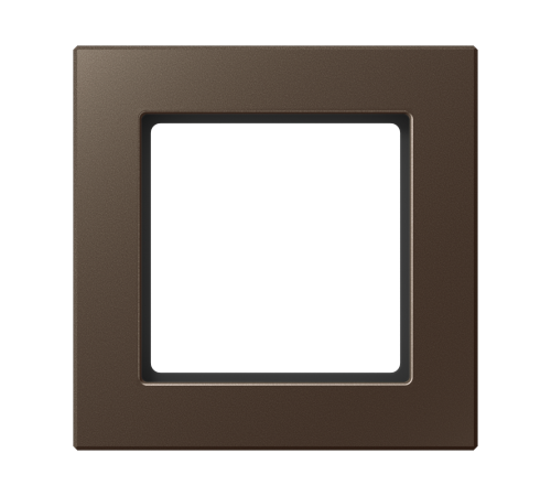 Рамка для вертикальной и горизонтальной установки, 1 пост; дюропласт; мокко; A CREATION  AC581MO  Jung