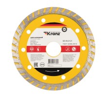 Диск алмазный отрезной Turbo 125x22.2 мм  KR-90-0121  Kranz