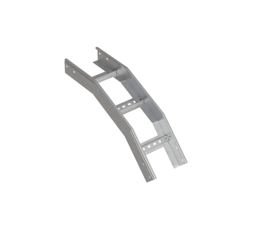 Угол лестничный вертикальный внешний 45 гр. 80х100х1,5 мм R600 INOX304 N  LVL45-80-100-1.5-R600 INOX304 N  КМ-профиль