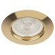 Светильник точечный встраиваемый под лампу ST3 50Вт MR16 золото штампованный  C0043802  ЭРА