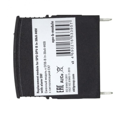 Сменный модуль к ОПВ-B In-30кА 440В с сигнализацией  opv-b-module EKF