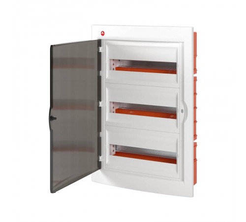 Щиток встраиваемый 54 модуля, IP41, белый  81554  DKC