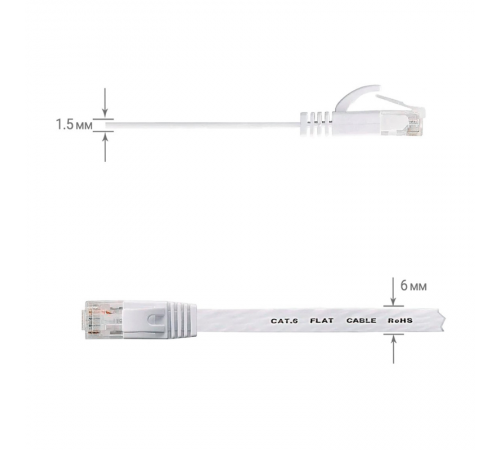 Кабель UTP RJ45-RJ45 (0,15м)  72886  ОВЕН