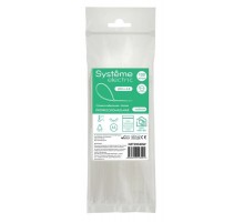 Стяжка кабельная 200х4.8 Белая (100шт)  IMT20048W  SE