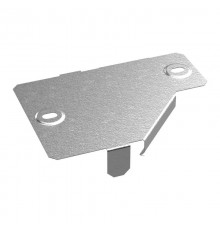 Крышка переходника правого Стандарт HDZ 100х50  PR16.1993  Промрукав