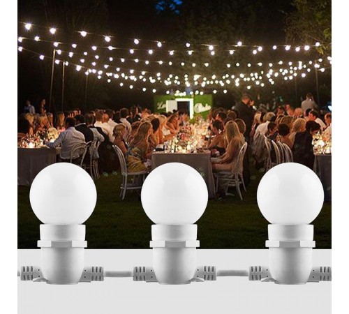 Лампа светодиодная для белт лайта LB-37 (1W) 230V E27 6400K G45  25115  FERON