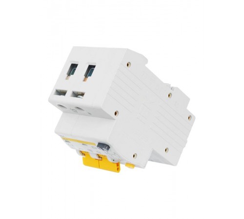 Выключатель автоматический дифференциального тока АД12 2п 16А C 100мА тип AC (3 мод)  MAD10-2-016-C-100  IEK