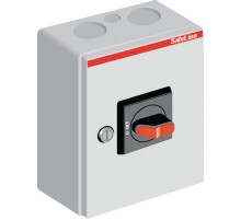 Рубильник в боксе OTL45B4M до 63А 4-полюсный, перфорация 4хМ32+2 хМ16  1SCA022562R4950  ABB