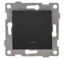 Ugra Выключатель 1кл. (инд), СУ , 10А, 250В, графит  С11В18-010  GUSI Electric