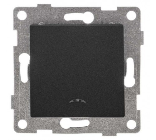 Ugra Выключатель 1кл. (инд), СУ , 10А, 250В, графит  С11В18-010  GUSI Electric