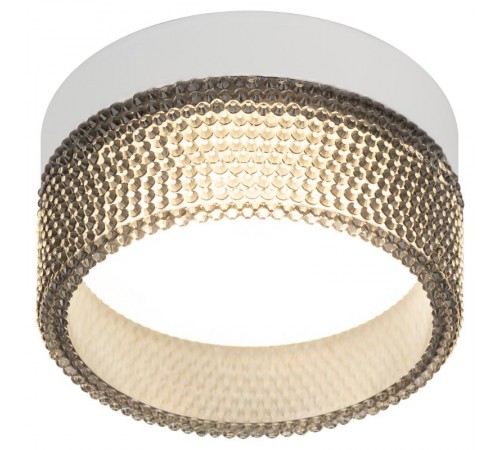 Cветильник встраиваемый под лампу GX53 DK97 WH/BK белый черный  Б0057457  ЭРА