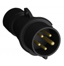 Вилка кабельная Easy&Safe 432EP9B,32А,3P+N+E,IP44,9ч,черн2CMA103601R1000 ABB
