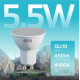 Лампа светодиодная LED 5,5Вт GU10 220В 4100К Elementary MR16  13626  Gauss