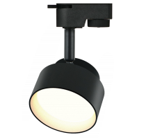 Светильник трековый под лампу Gx53, TR16 GX53 BK алюминий, цвет черный (40/320)  Б0048548  ЭРА