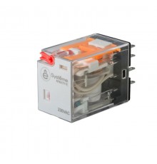 Реле 12A 2CO 230VAC тест кнопка LED  SXM2AB2P7  SE