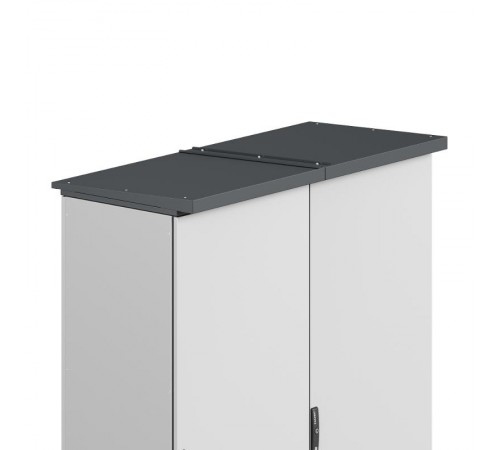 Заглушка для козырька R5TTL корпусов CQE, Г=400 мм, RAL7011  R5TTLPG40  DKC