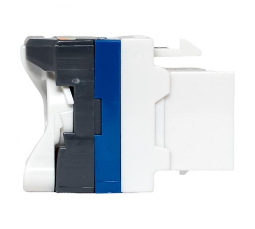 Модуль Keystone TERACOM CS Cat.5E неэкранированный 110 IDC 180 градусов самозажимной (Toolless) серый  TRCS-KSTN-RT180-5EUTP-GY  EKF