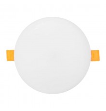 Светодиодный встраиваемый даунлайт безрамочный ДВО 1105 круглый 18Вт 4000K IP20 LUMA  DLL-1105-R-18-4000  EKF