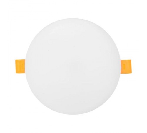 Светодиодный встраиваемый даунлайт безрамочный ДВО 1106 круглый 18Вт 6500K IP20 LUMA  DLL-1106-R-18-6500  EKF