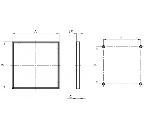 Светильник светодиодный ДВО STANDARD.OPL LED 595 G2 30Вт 4000K IP20 опал  1229000170  Световые технологии