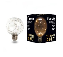 LB-381 (3W) 230V E27 2700K для белт лайта G80  41675  Feron