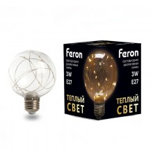 LB-381 (3W) 230V E27 2700K для белт лайта G80  41675  Feron