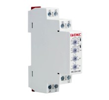 Реле контроля тока, тип DRC, 1.6-16А, конфигурация контакта 1CO, 24-240 AC/DC  DRC-C16-1-240  DKC