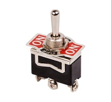 Тумблер 250V 15А (3c) ON-OFF-ON однополюсный (KN-103) Индивидуальная упаковка 1 шт  36-4112-1  REXANT
