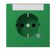 SCHUKO®-розетка 16 A / 250 B ~с индикатором напряжения (светодиод)  LS1520INAKOGN  Jung