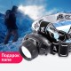 Фонарь светодиодный налобный GB-410 на батарейках 3хААА, 3 режима, черный, IP44  Б0051463  ЭРА