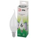 Лампа светодиодная  GREEN LINE LED BXS-6W-865-E14 GL E14 6 Вт свеча на ветру холодный свет  Б0067113  ЭРА