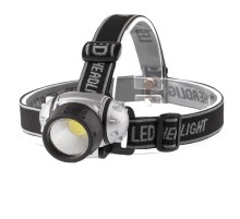 Фонарь светодиодный налобный GB-410 на батарейках 3хААА, 3 режима, черный, IP44  Б0051463  ЭРА