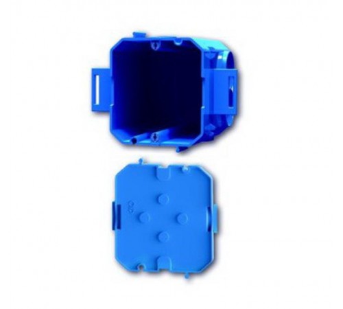 Набор монтажный Carat Flat 2-поста, 2 отверстия в стене D=74, глубина 60мм, 60мм, для гибсокартона  1740-0-0078  2CKA001740A0078  ABB