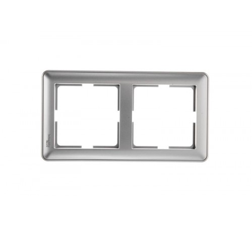 W59 Матовый хром Рамка 2-ая  KD-2-58  SE