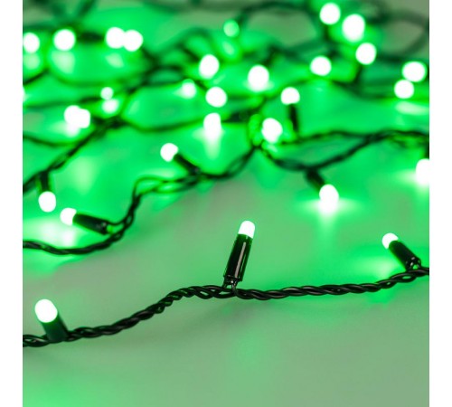 Светодиодная гирлянда ARD-STRING-CLASSIC-20000-BLACK-200LED-MILK-SYNC RGB (230V, 13W) (Ardecoled, IP65)  028205  Arlight