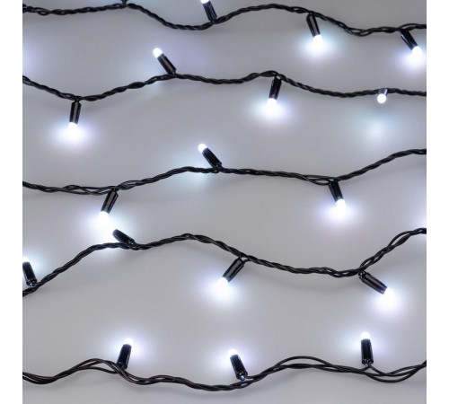 Светодиодная гирлянда ARD-STRING-CLASSIC-20000-BLACK-200LED-MILK-SYNC RGB (230V, 13W) (Ardecoled, IP65)  028205  Arlight