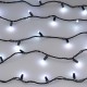 Светодиодная гирлянда ARD-STRING-CLASSIC-20000-BLACK-200LED-MILK-SYNC RGB (230V, 13W) (Ardecoled, IP65)  028205  Arlight