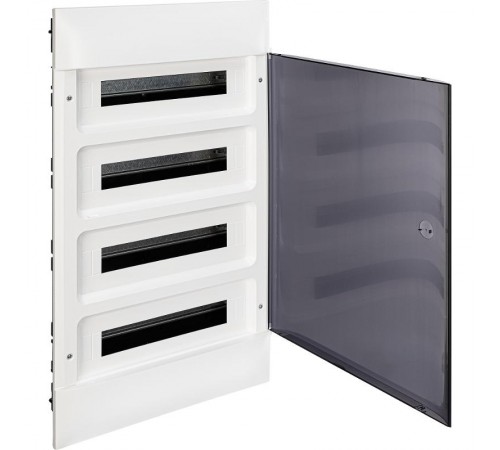 Practibox S Пластиковый щиток Встраиваемый 4X18 Дымчатая дверь  137559  Legrand