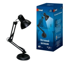 Светильник настольный TLI-221 BLACK E27 цоколь Е27 60W, Черный  UL-00002120  Uniel