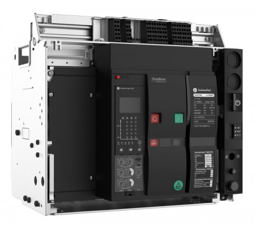 ВОЗДУШНЫЙ АВТ.ВЫКЛ.SYSTEMEPACT ACB 12N 4P 6.0E ВЫК,ГП MCH+MX+XF AC230V  SPA16N124DHNN54ERU  SE