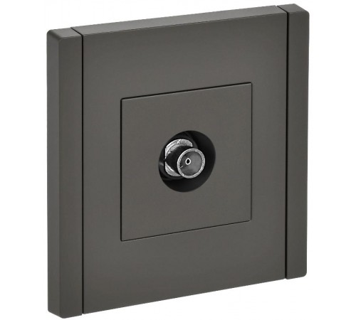 FORTE&PIANO Розетка TV оконечная FP328 серый  FP-A10-O-K03  IEK