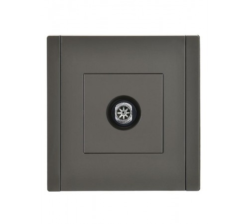 FORTE&PIANO Розетка TV оконечная FP328 серый  FP-A10-O-K03  IEK