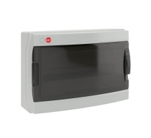 Щиток настенный с дверцей 18 модулей, IP65, серый  85618  DKC