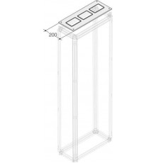 Панель верх.для фланцев TZ 1000х200(ШхГ)   1STQ002396B0000   ABB