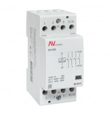 Контактор модульный КМ 25А 4NO 24VAC (2 мод.) AVERES  km-av-2-25-40-24V  EKF